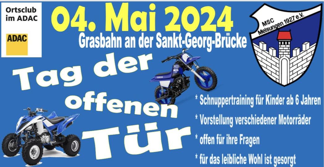 Tag der offenen Tür am 4. Mai